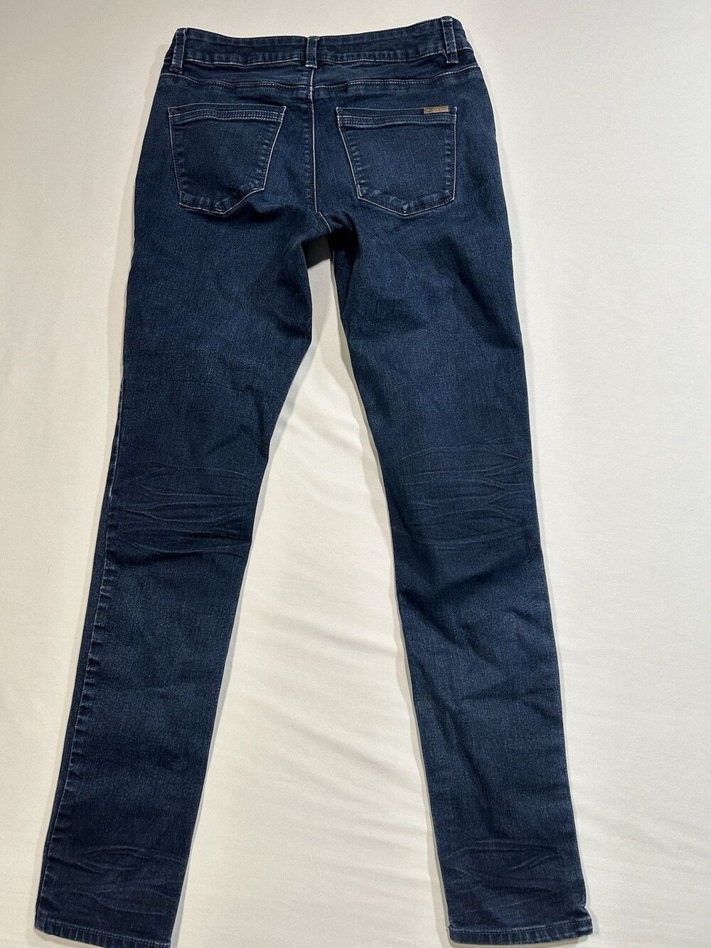 White House Black Market Womens Jeans Size 4R Skinny Leg Dark Wash Stretch Denim